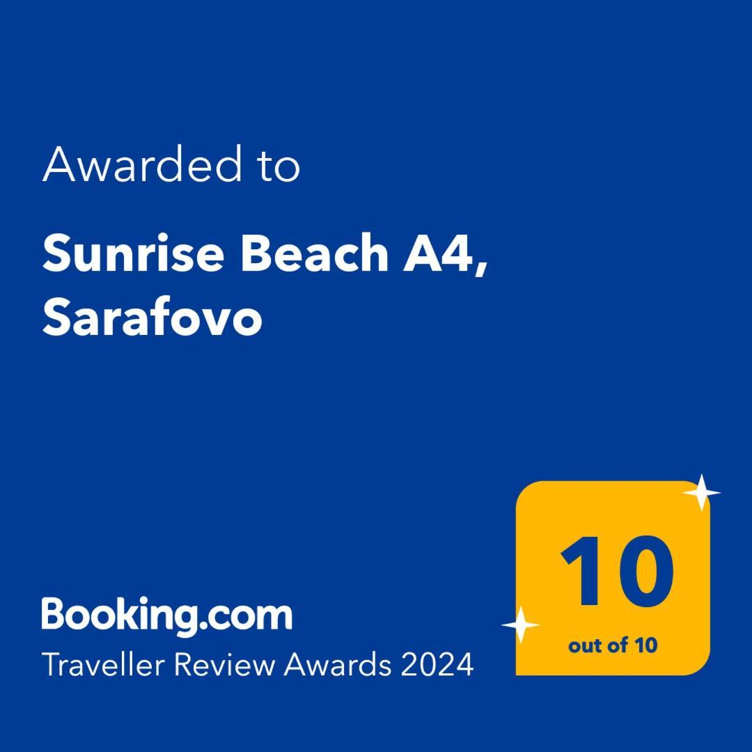 Sunrise Beach A4, Sarafovo Burgas Exterior foto
